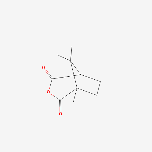 DL-CAMPHORIC ANHYDRIDE (CAS: 595-30-2) - Chemical Structure and Molecular Formula 