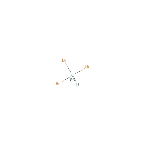 BROMOFORM (13C) (CAS: 72802-81-4) - Chemical Structure and Molecular Formula 