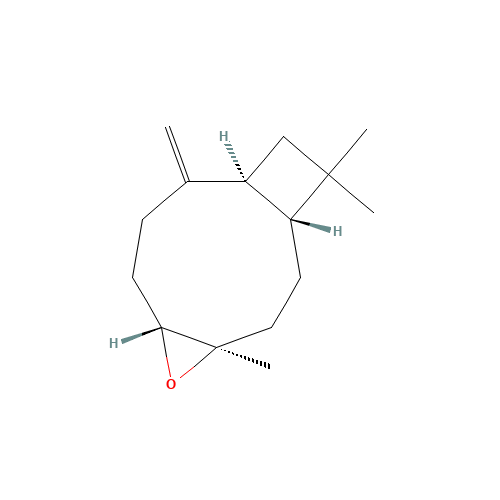 CARYOPHYLLENE OXIDE (CAS: 1139-30-6) - Chemical Structure and Molecular Formula 