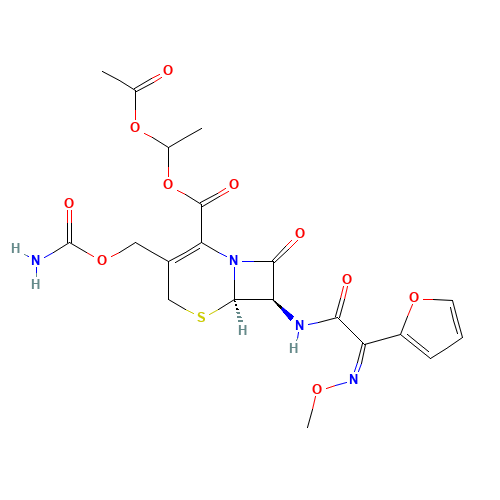 Cefuroxime 1-acetoxyethyl ester (CAS: 64544-07-6) - Related Chemical Product