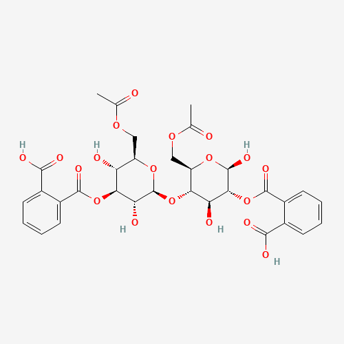 Cellulose acetate phthalate (CAS: 9004-38-0) - Chemical Structure and Molecular Formula 