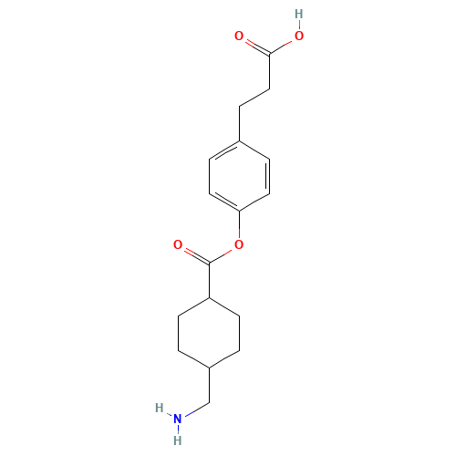 CETRAXATE,HYDROCHLORIDE (CAS: 34675-84-8) - Chemical Structure and Molecular Formula 