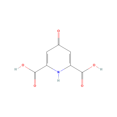 Chelidamic acid (CAS: 138-60-3) - Chemical Structure and Molecular Formula 