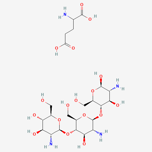 Chitosanglutamate (CAS: 84563-76-8) - Chemical Structure and Molecular Formula 