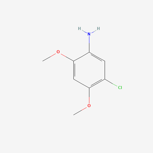 5-Chloro-2,4-dimethoxyaniline (CAS: 97-50-7) - Chemical Structure and Molecular Formula 