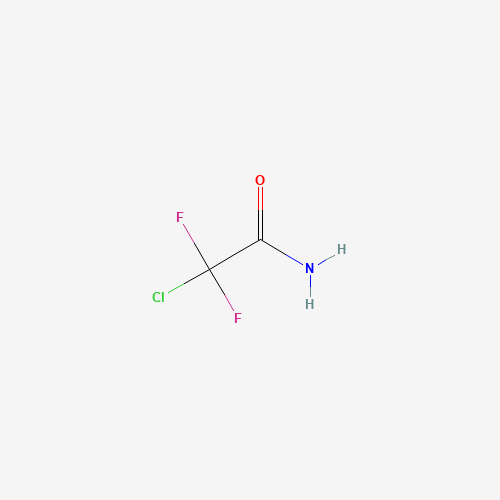 CHLORODIFLUOROACETAMIDE (CAS: 354-28-9) - Chemical Structure and Molecular Formula 