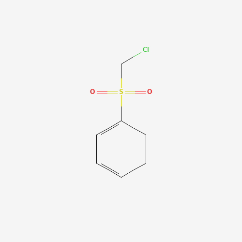 CHLOROMETHYL PHENYL SULFONE (CAS: 7205-98-3) - Chemical Structure and Molecular Formula 