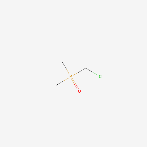 CHLOROMETHYLDIMETHYLPHOSPHINE OXIDE (CAS: 1638-75-1) - Chemical Structure and Molecular Formula 