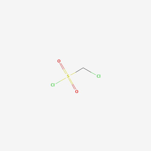 Chloromethanesulfonyl chloride (CAS: 3518-65-8) - Chemical Structure and Molecular Formula 