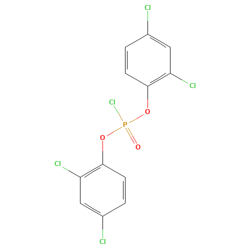 Bis(2,4-dichlorophenyl) chlorophosphate (CAS: 14254-41-2) - Related Chemical Product