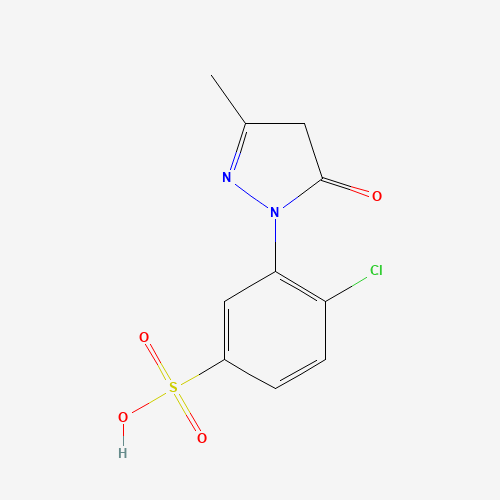 4-Chloro-3-(3-methyl-5-oxo-2-pyrazolin-1-yl)benzenesulfonic acid (CAS: 88-76-6) - Related Chemical Product