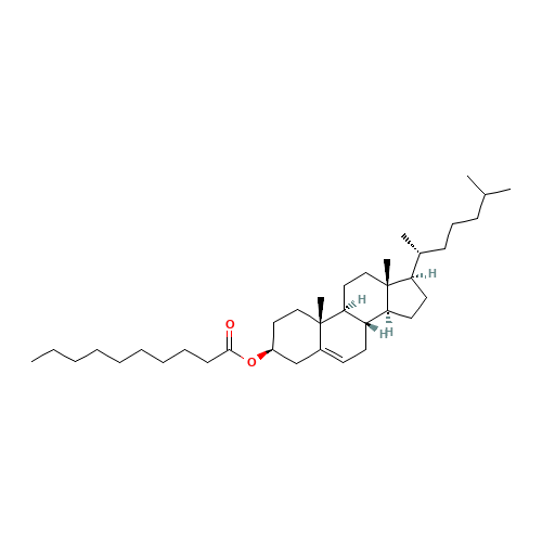 Decanoic acid 3beta-cholesteryl ester (CAS: 1183-04-6) - Related Chemical Product