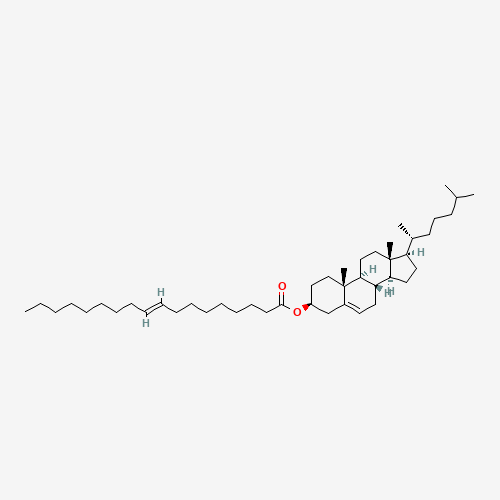 CHOLESTERYL ELAIDATE (CAS: 19485-76-8) - Chemical Structure and Molecular Formula 