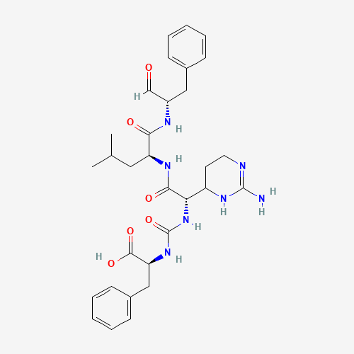 CHYMOSTATIN (CAS: 9076-44-2) - Chemical Structure and Molecular Formula 