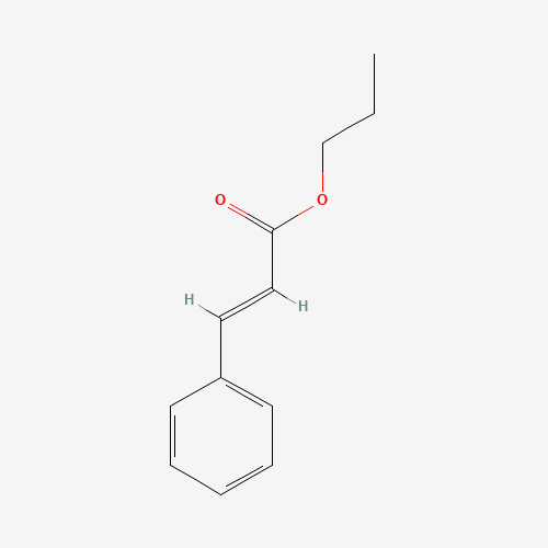 Propyl cinnamate (CAS: 7778-83-8) - Chemical Structure and Molecular Formula 