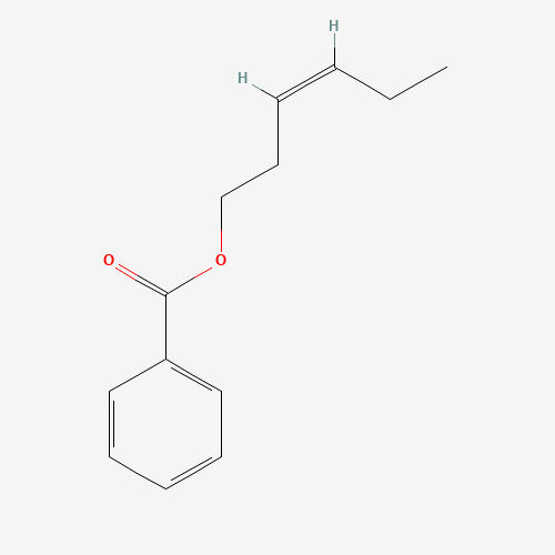 cis-3-Hexenyl benzoate (CAS: 25152-85-6) - Chemical Structure and Molecular Formula 