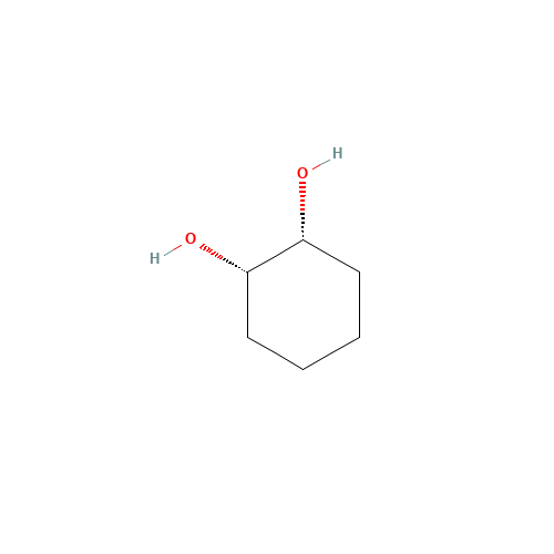 cis-1,2-Cyclohexanediol (CAS: 1792-81-0) - Chemical Structure and Molecular Formula 