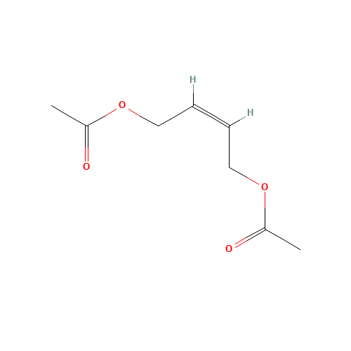 CIS-1,4-DIACETOXY-2-BUTENE (CAS: 25260-60-0) - Chemical Structure and Molecular Formula 