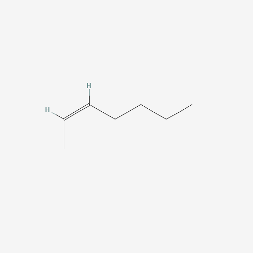 CIS-2-HEPTENE (CAS: 6443-92-1) - Chemical Structure and Molecular Formula 