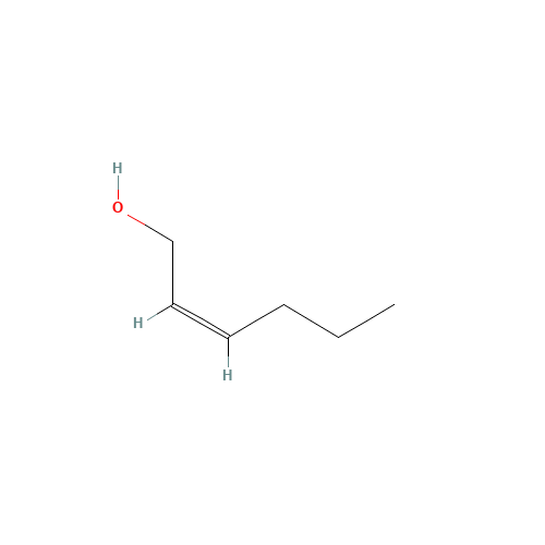 CIS-2-HEXEN-1-OL (CAS: 928-94-9) - Chemical Structure and Molecular Formula 
