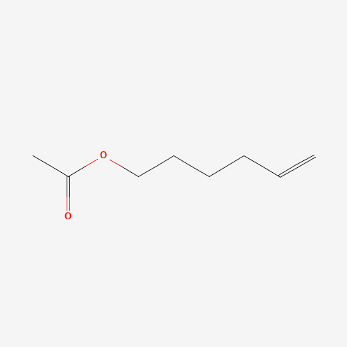 ACETIC ACID 5-HEXEN-1-YL ESTER (CAS: 5048-26-0) - Chemical Structure and Molecular Formula 