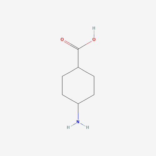 cis-4-Aminocyclohexanecarboxylic acid (CAS: 3685-23-2) - Chemical Structure and Molecular Formula 