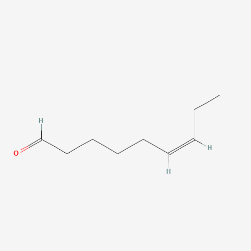 CIS-6-NONENAL (CAS: 2277-19-2) - Chemical Structure and Molecular Formula 
