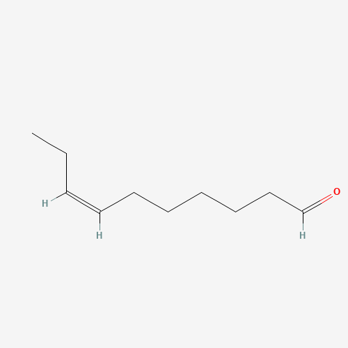 CIS-7-DECEN-1-AL (CAS: 21661-97-2) - Chemical Structure and Molecular Formula 