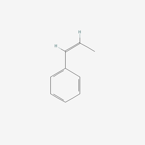 CIS-BETA-METHYLSTYRENE (CAS: 766-90-5) - Chemical Structure and Molecular Formula 