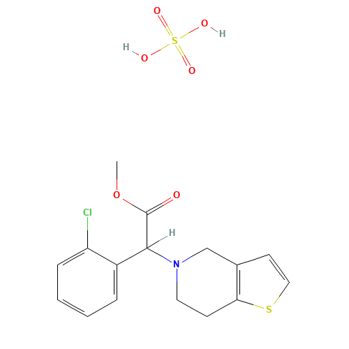 Clopidogrel hydrogen sulfate (CAS: 135046-48-9) - Related Chemical Product