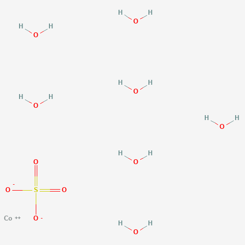Cobalt sulfate heptahydrate (CAS: 10026-24-1) - Chemical Structure and Molecular Formula 