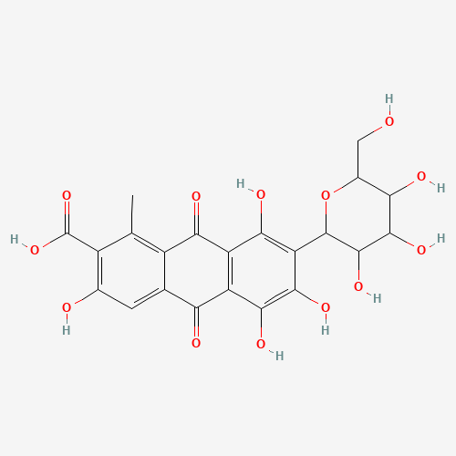 CARMINE (CAS: 1343-78-8) - Chemical Structure and Molecular Formula 