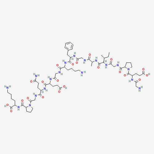 Collagen (CAS: 9064-67-9) - Chemical Structure and Molecular Formula 