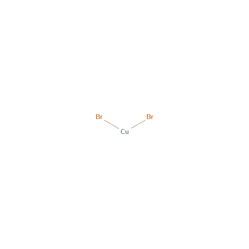 Cupric bromide (CAS: 7789-45-9) - Chemical Structure and Molecular Formula 