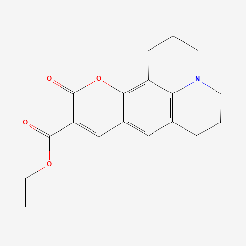 Coumarin 314 (CAS: 55804-66-5) - Chemical Structure and Molecular Formula 