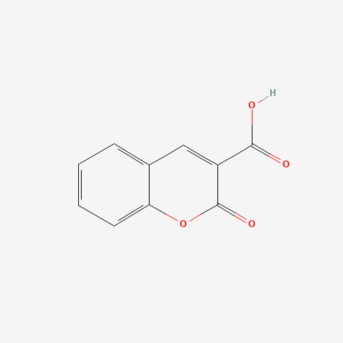 Coumarin-3-carboxylic acid (CAS: 531-81-7) - Chemical Structure and Molecular Formula 