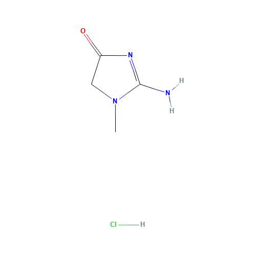 CREATININE HYDROCHLORIDE (CAS: 19230-81-0) - Chemical Structure and Molecular Formula 