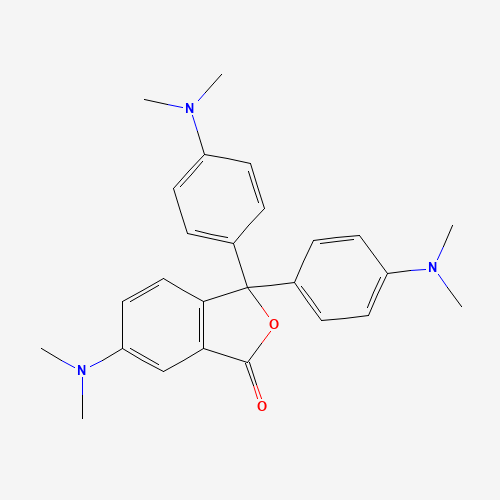 Crystal violet lactone (CAS: 1552-42-7) - Chemical Structure and Molecular Formula 