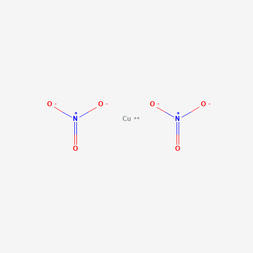 Copper dinitrate (CAS: 3251-23-8) - Chemical Structure and Molecular Formula 