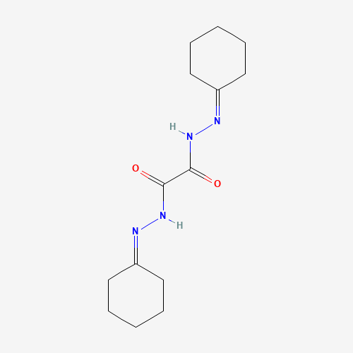 Bis(cyclohexanone)oxaldihydrazone (CAS: 370-81-0) - Chemical Structure and Molecular Formula 