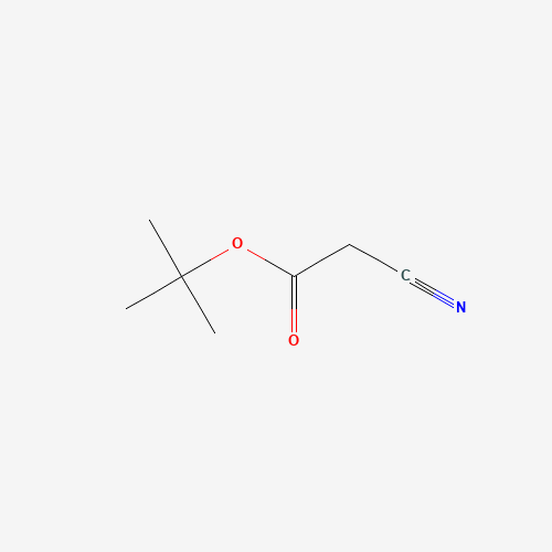 tert-Butyl cyanoacetate (CAS: 1116-98-9) - Chemical Structure and Molecular Formula 