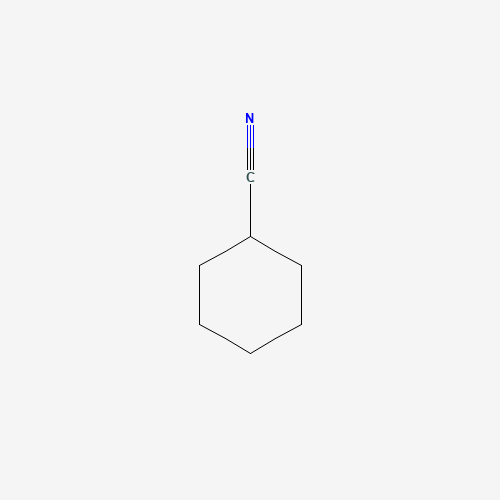 Cyclohexanecarbonitrile (CAS: 766-05-2) - Chemical Structure and Molecular Formula 