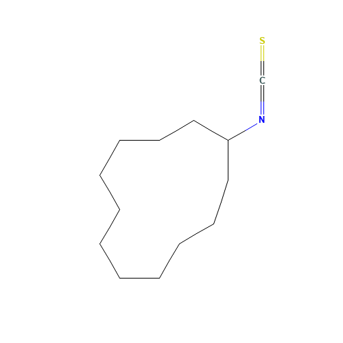 CYCLODODECYL ISOTHIOCYANATE (CAS: 59037-64-8) - Related Chemical Product