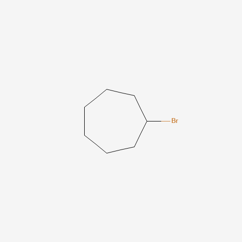 CYCLOHEPTYL BROMIDE (CAS: 2404-35-5) - Chemical Structure and Molecular Formula 