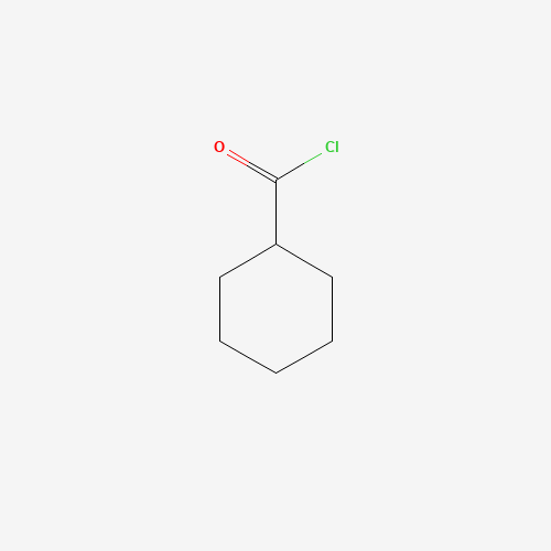Cyclohexanecarboxylic acid chloride (CAS: 2719-27-9) - Chemical Structure and Molecular Formula 