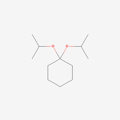 1,1-Diisopropoxycyclohexane (CAS: 1132-95-2) - Chemical Structure and Molecular Formula 