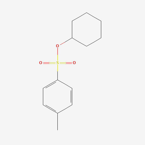 CYCLOHEXYL P-TOLUENESULFONATE (CAS: 953-91-3) - Chemical Structure and Molecular Formula 