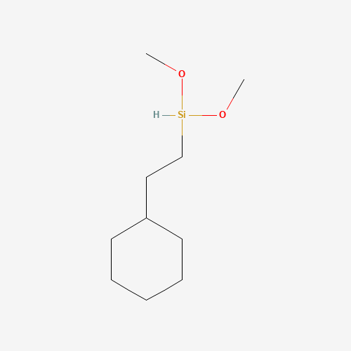 Cyclohexylethyldimethoxysilane (CAS: 131390-30-2) - Chemical Structure and Molecular Formula 