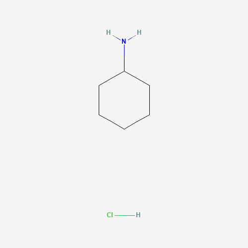 Cyclohexylamine hydrochloride (CAS: 4998-76-9) - Chemical Structure and Molecular Formula 