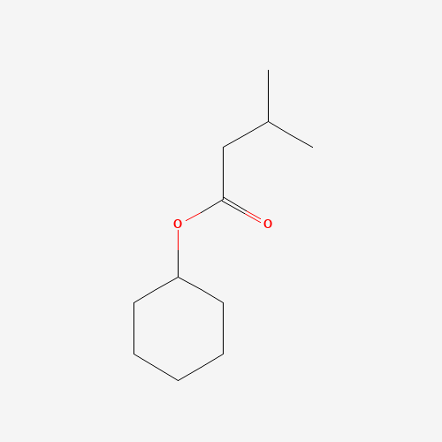 CYCLOHEXYL ISOVALERATE (CAS: 7774-44-9) - Chemical Structure and Molecular Formula 